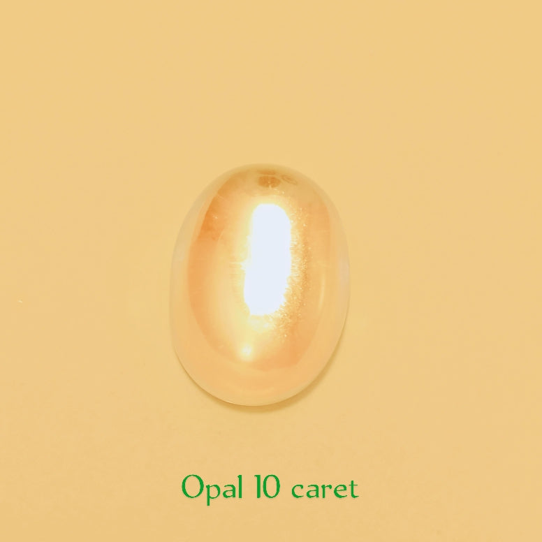 Water Opal ( Moothi) | Yellowish White Opal | 10-16 Carats
