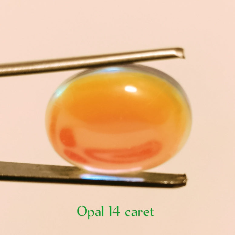 Water Opal ( Moothi) | Yellowish White Opal | 10-16 Carats