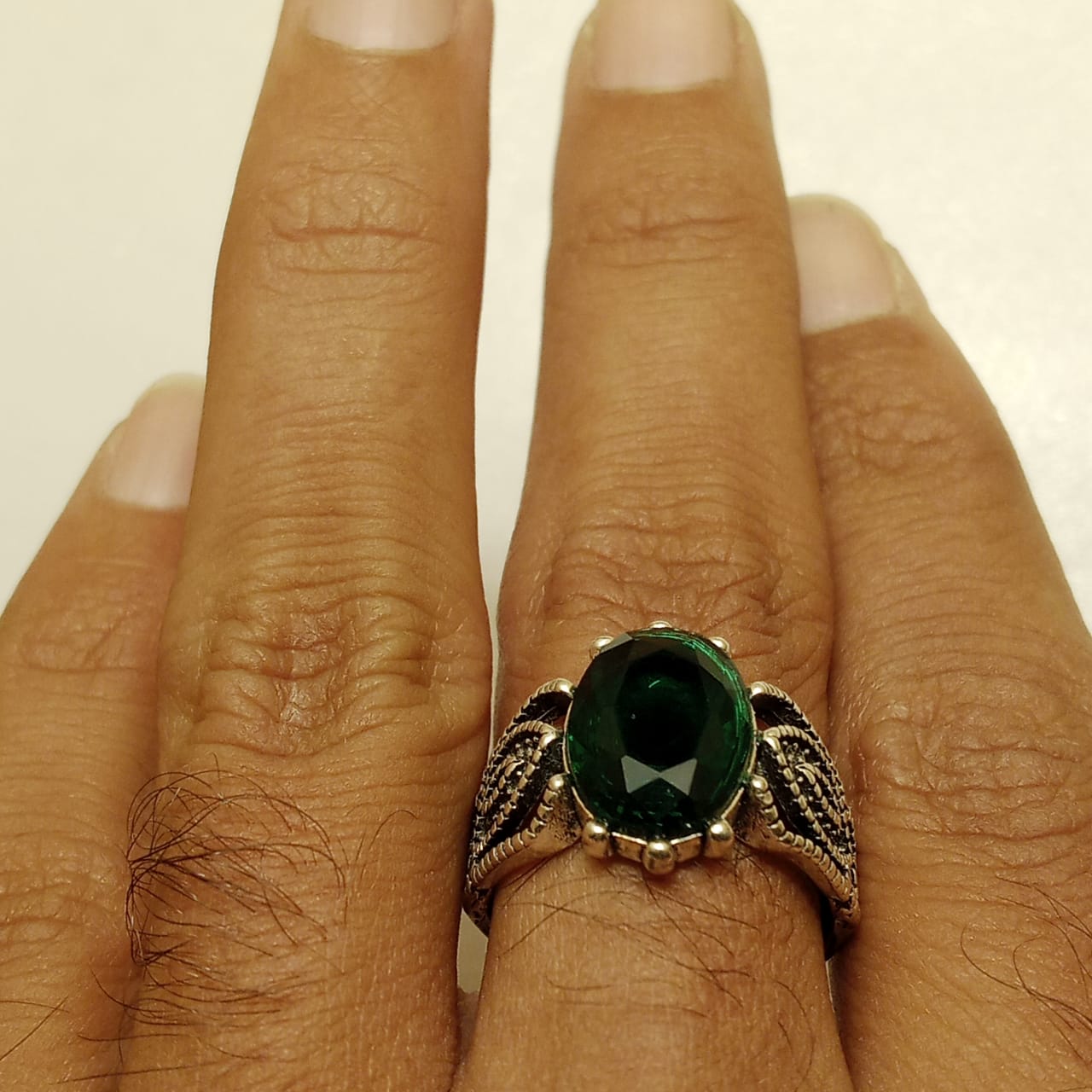8 Carat Yaqoot Ring | Step Cut Ruby | Turkish Style Ring