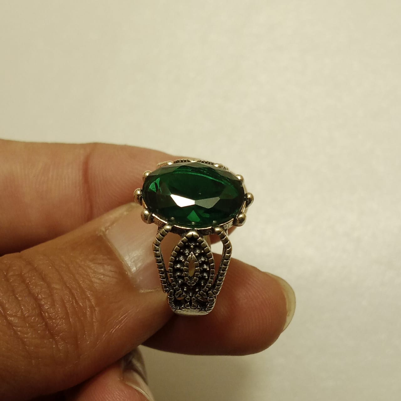 8 Carat Yaqoot Ring | Step Cut Ruby | Turkish Style Ring