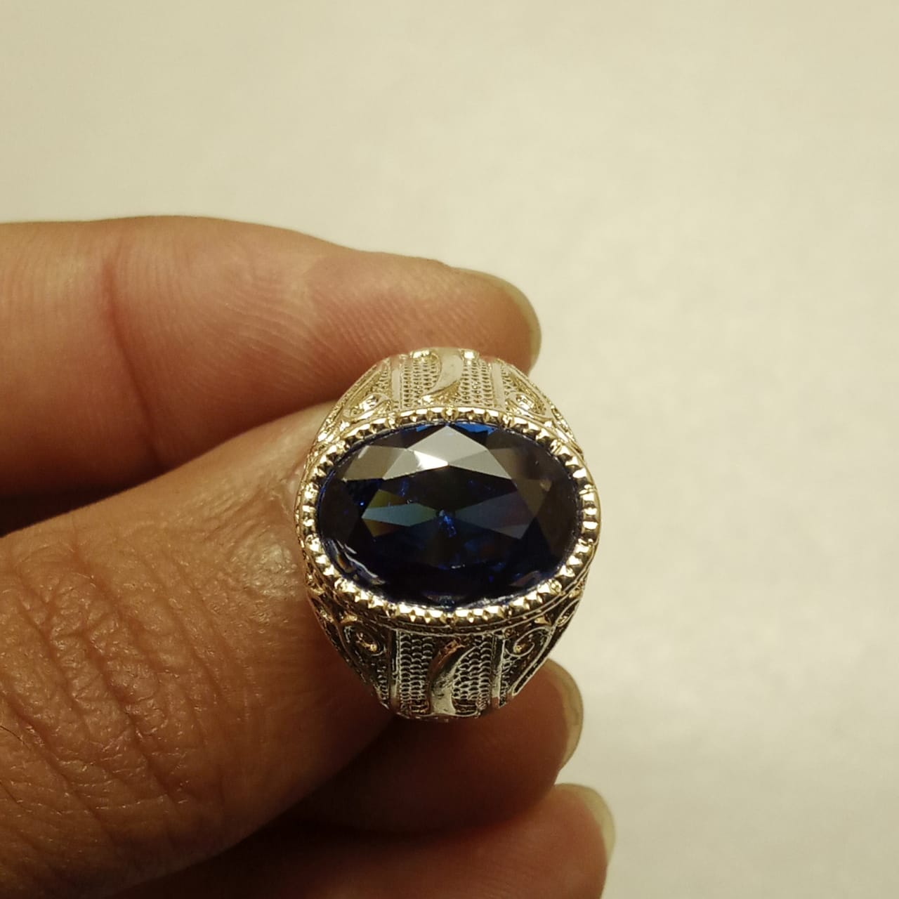 10 Carat Yaqoot Ring | Step Cut Ruby | Turkish Style Ring
