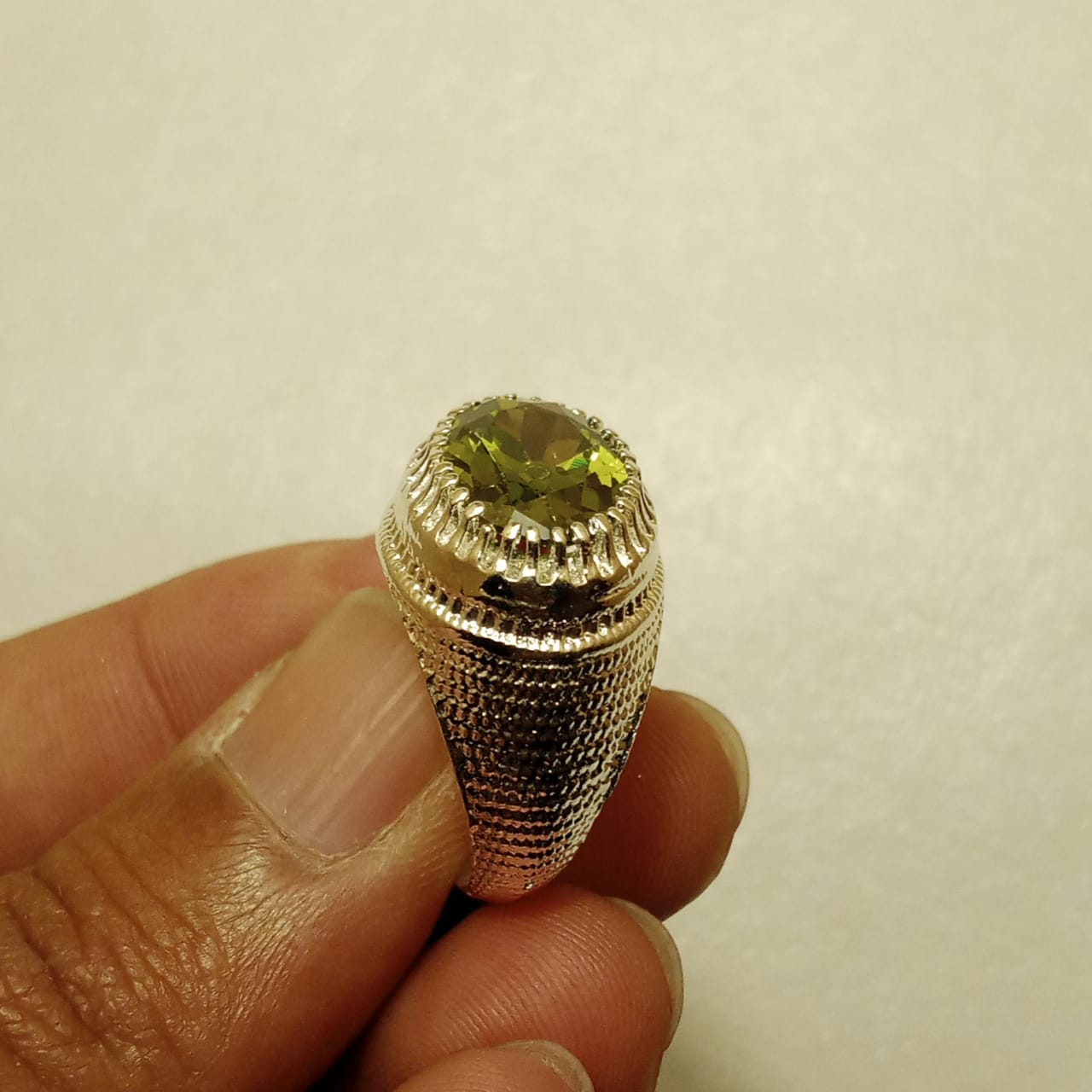 11 Carat Emerald Ring | Step Cut Zamrud | Italian Style Ring