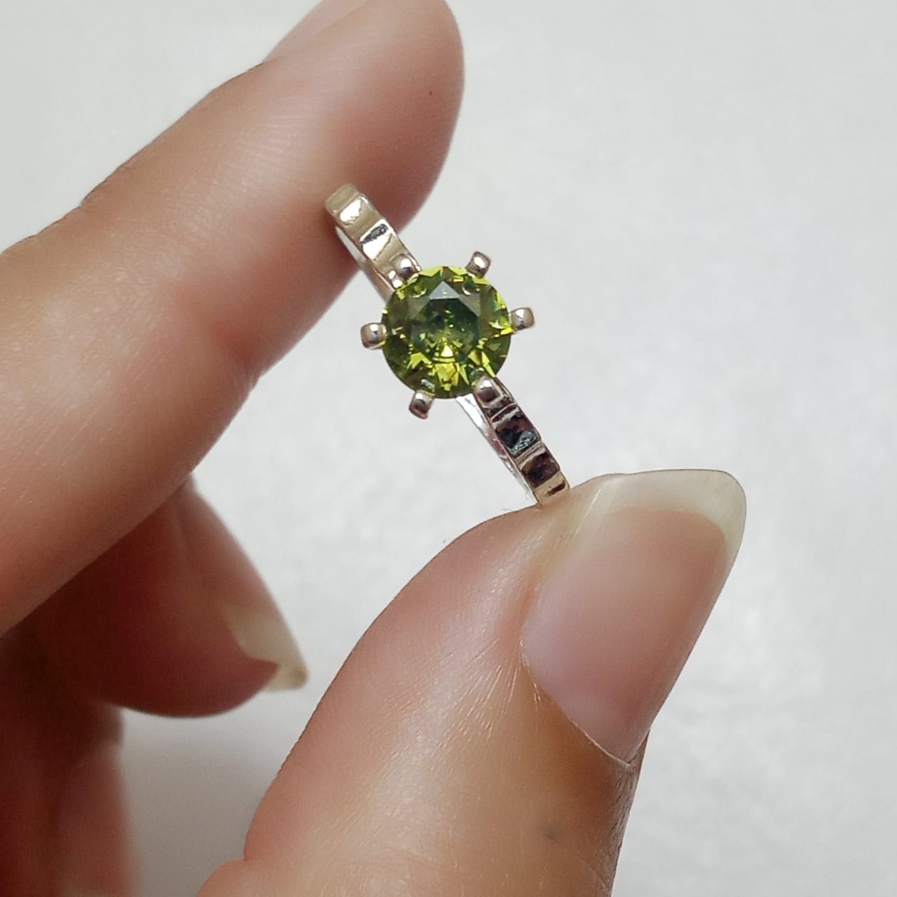 Emerald Female Ring | Step Cut Zamrud | CODE E-17