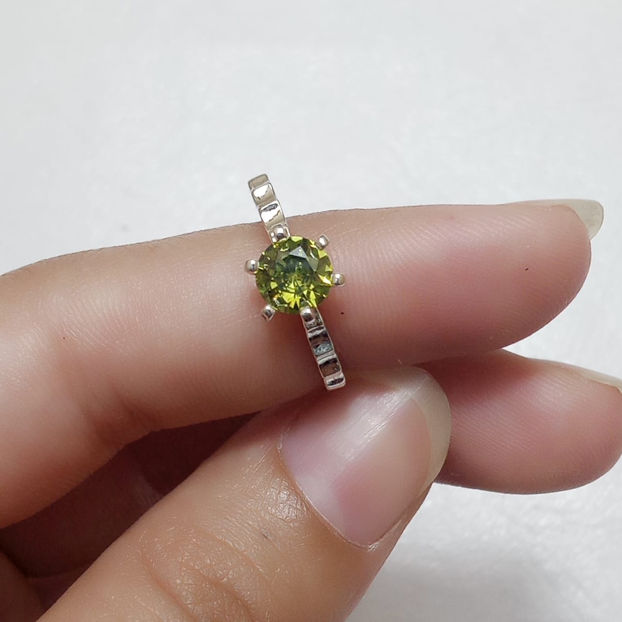 Emerald Female Ring | Step Cut Zamrud | CODE E-17