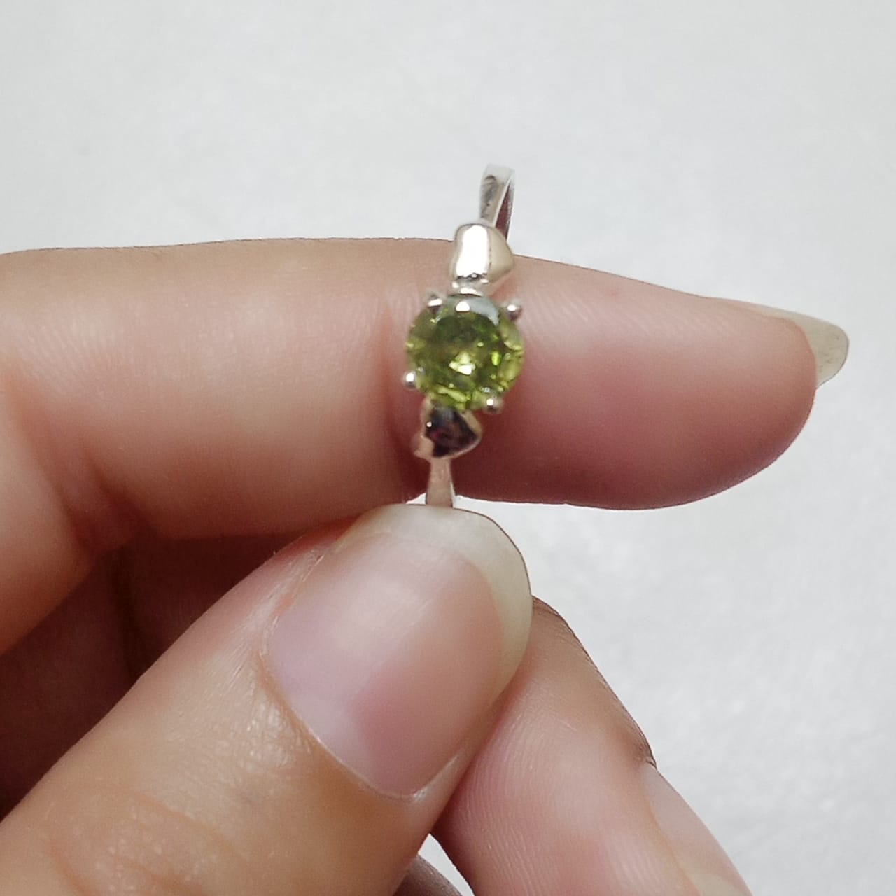 Emerald Female Ring | Step Cut Zamrud | CODE E-18