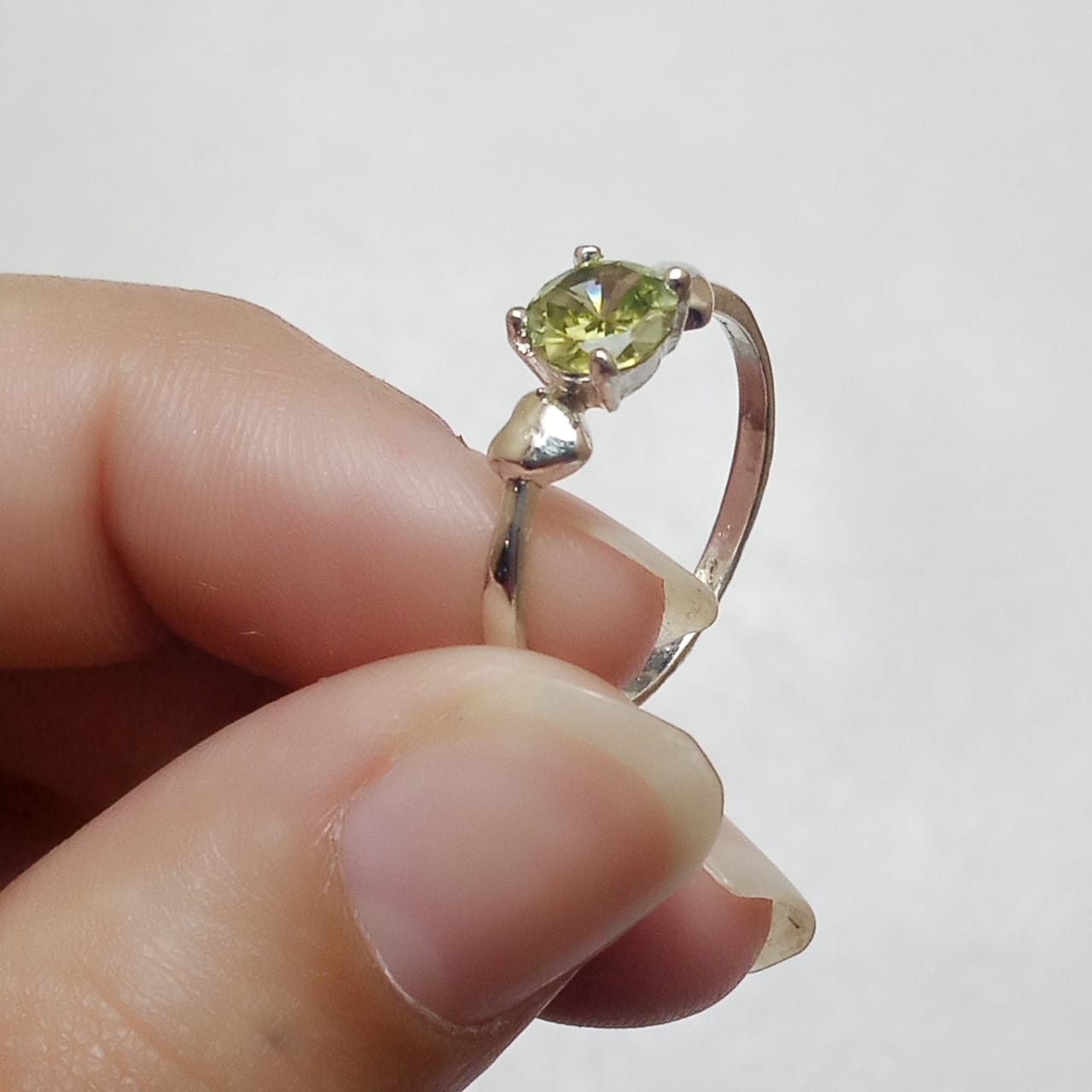Emerald Female Ring | Step Cut Zamrud | CODE E-18