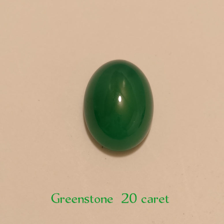 Greenstone | Cabochon Cut