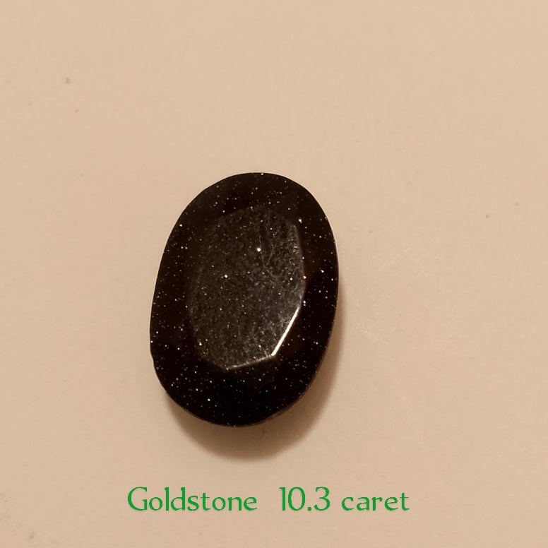 Goldstone | Golden and Black Color | Step Cutting