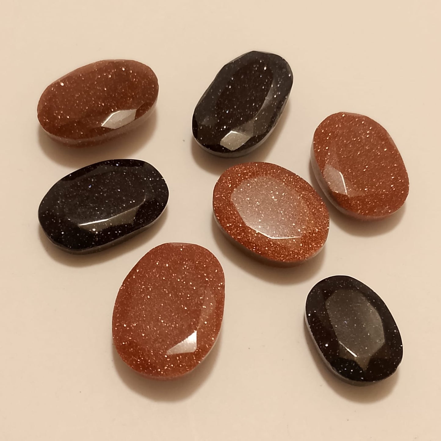 Goldstone | Golden and Black Color | Step Cutting