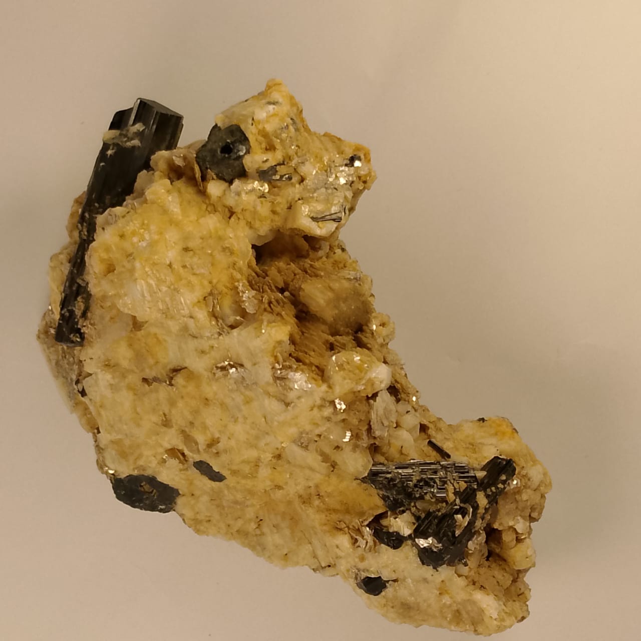Natural Specimen along with Tourmaline crystals | 438g | Rs 200 per gram