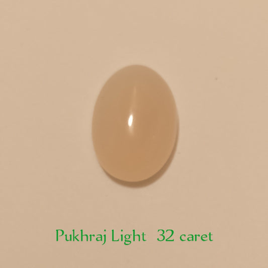 Pukhraj Light | Cabochon Cutting | 5-35 Carats
