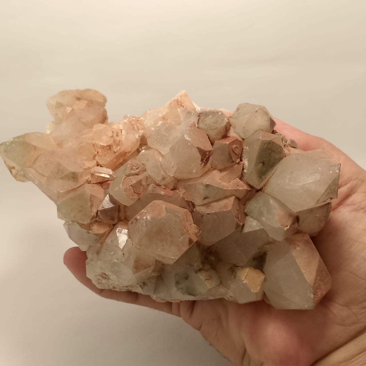 Stunning Amethyst Specimen Featuring Quartz, Calcite, Fluorite, and Iron Oxide Inclusions| 5000 carats | Rs45 per ct.