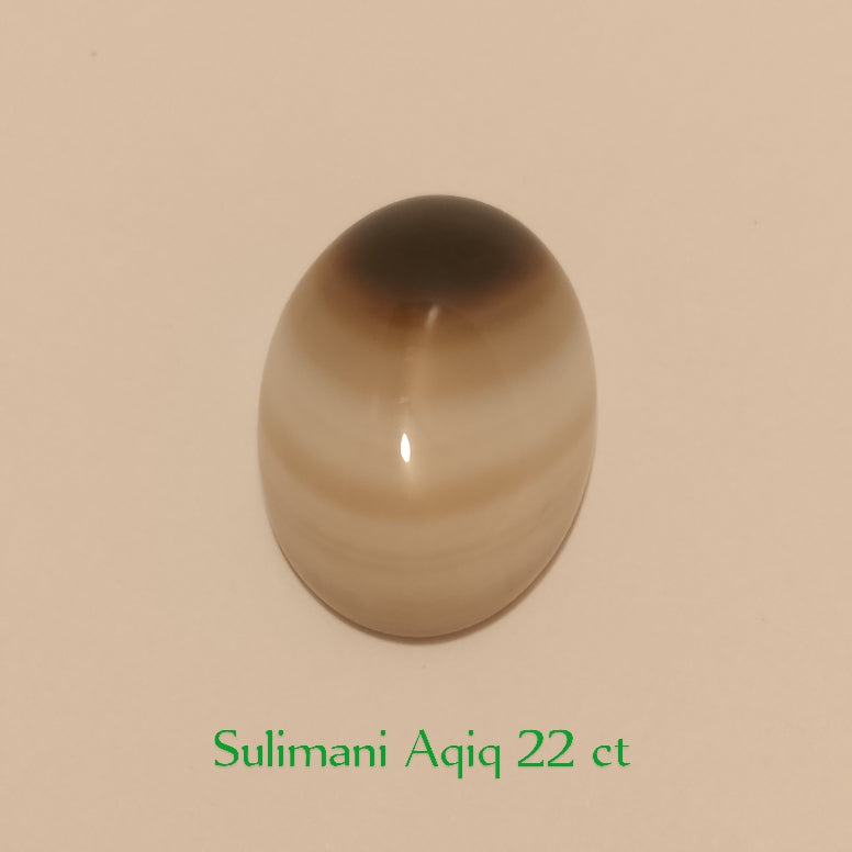 Sulaimani Aqeeq | Cabochon Cutting | 16-55 Carats
