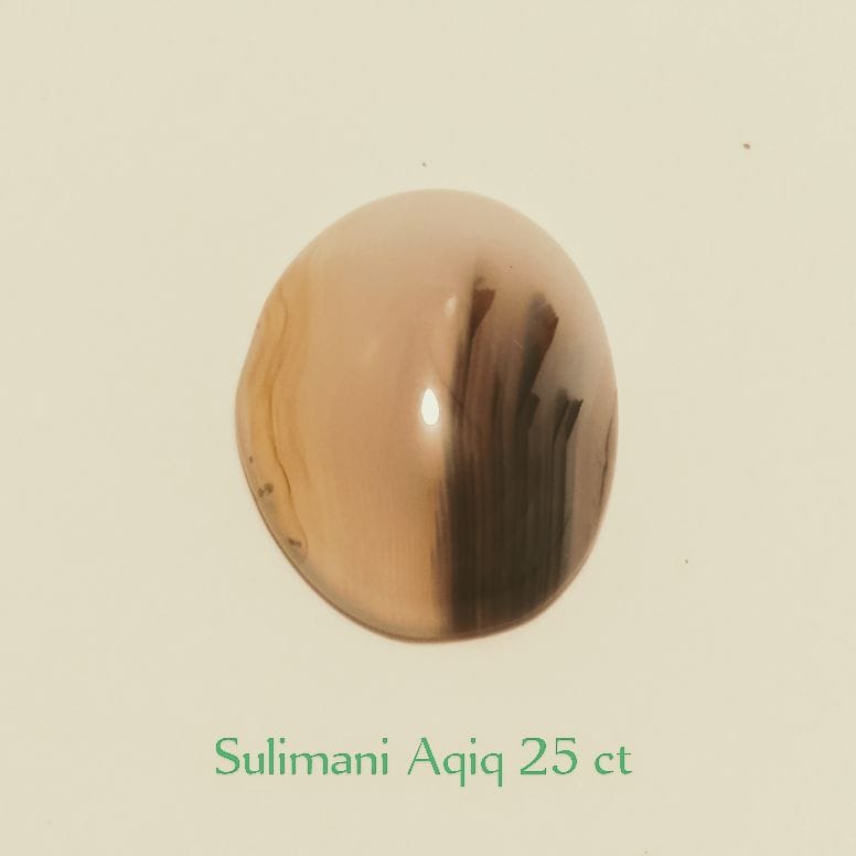 Sulaimani Aqeeq | Cabochon Cutting | 16-55 Carats