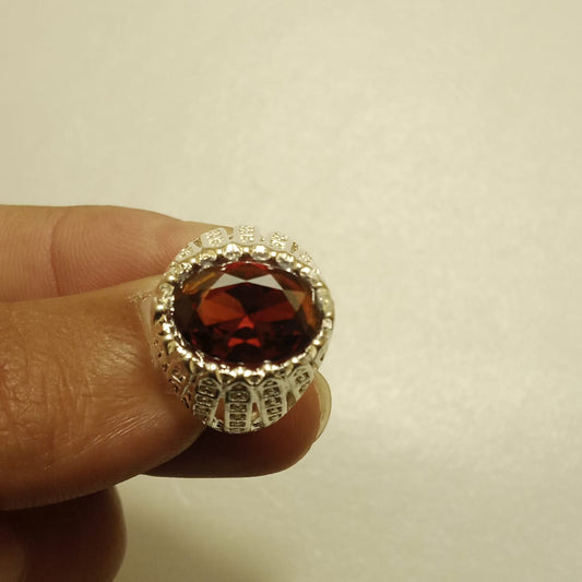 10 Carat Yaqoot Ring | Step Cut Ruby | Turkish Style Ring