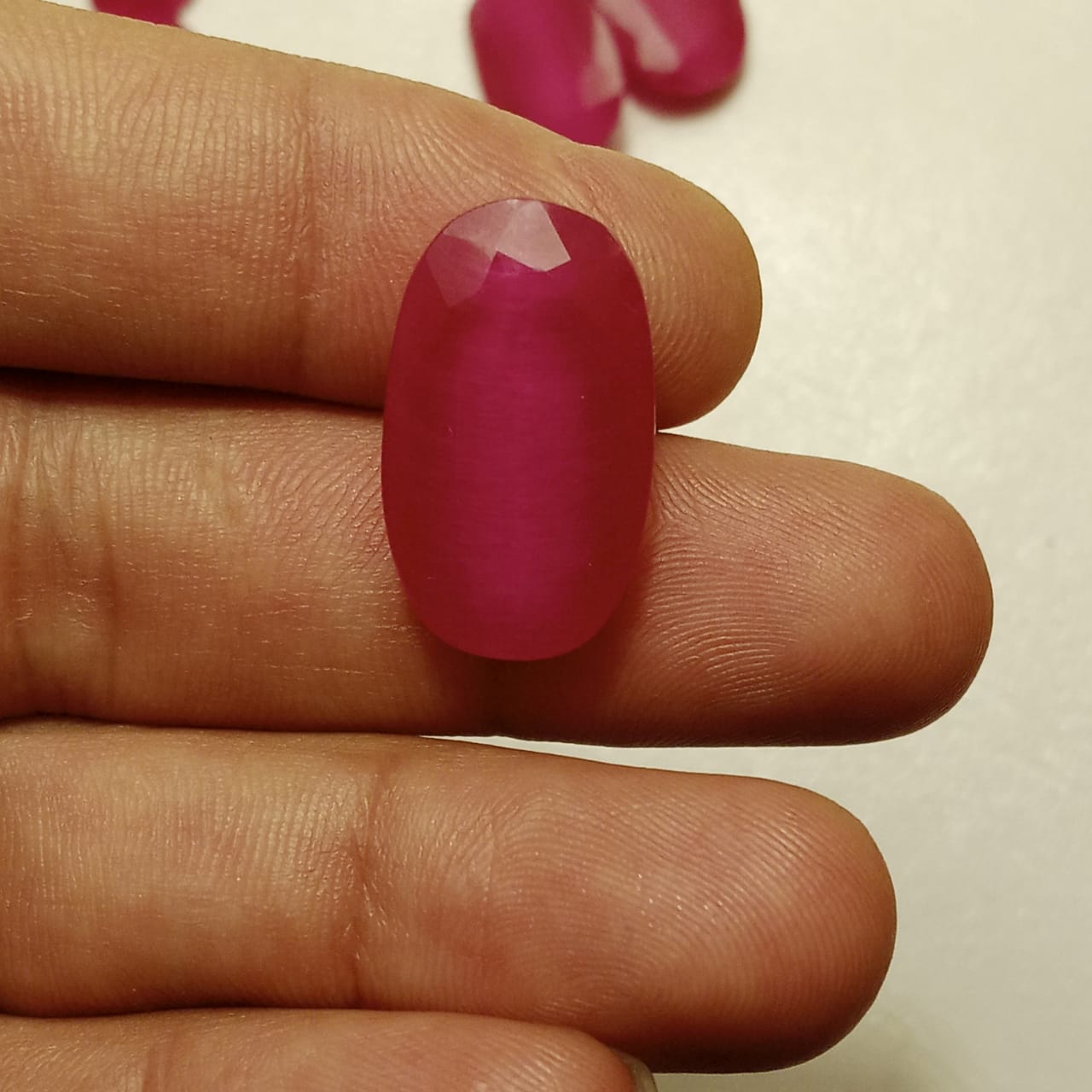 Ruby Yaqoot (Lal Stone) | Step cutting | 24 to 76 Carat