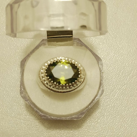 11 Carat Emerald Ring | Step Cut Zamrud | Italian Style Ring