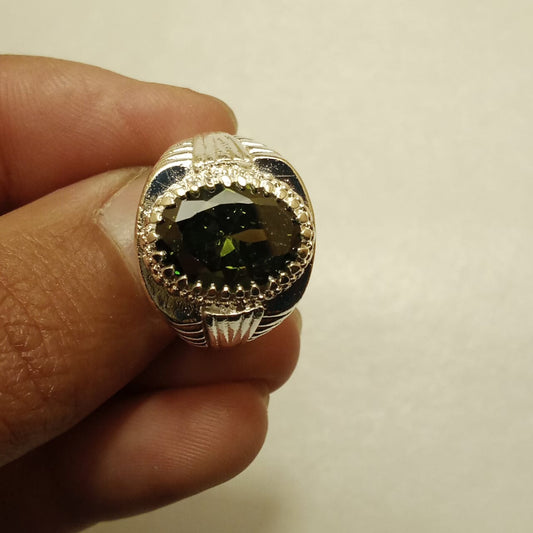 10 Carat Emerald Ring | Step Cut Zamrud | Italian Style Ring