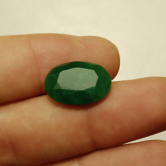 Zamrud | Step Cutting | Vitreous Dark Green color