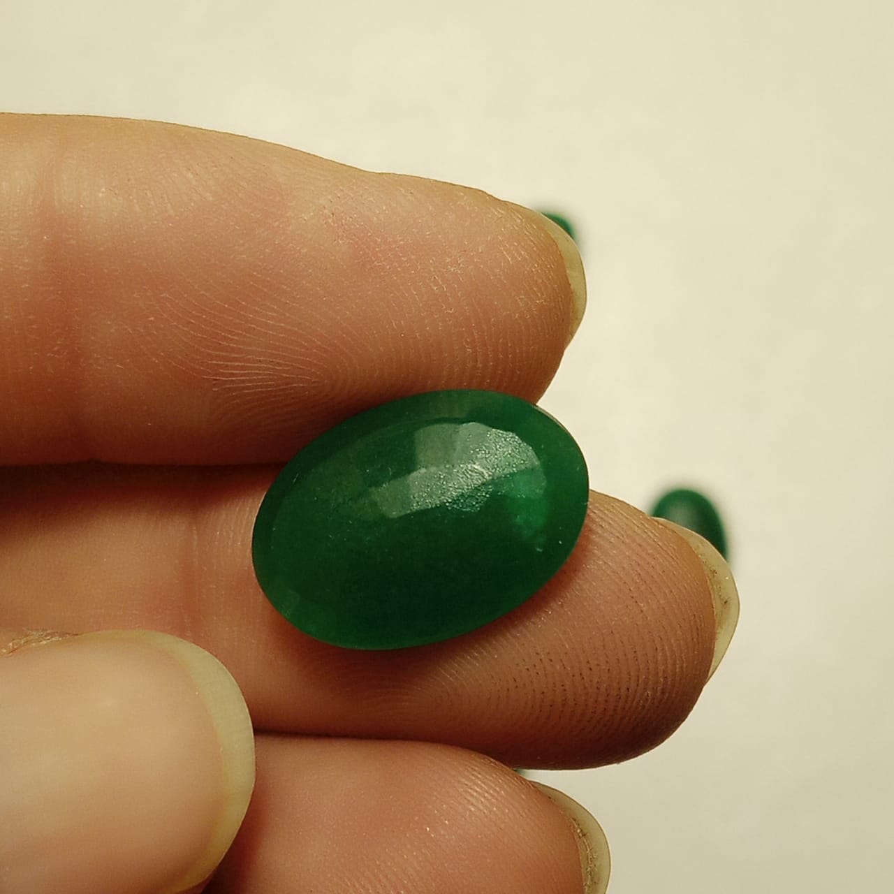 Zamrud | Step Cutting | Vitreous Dark Green color
