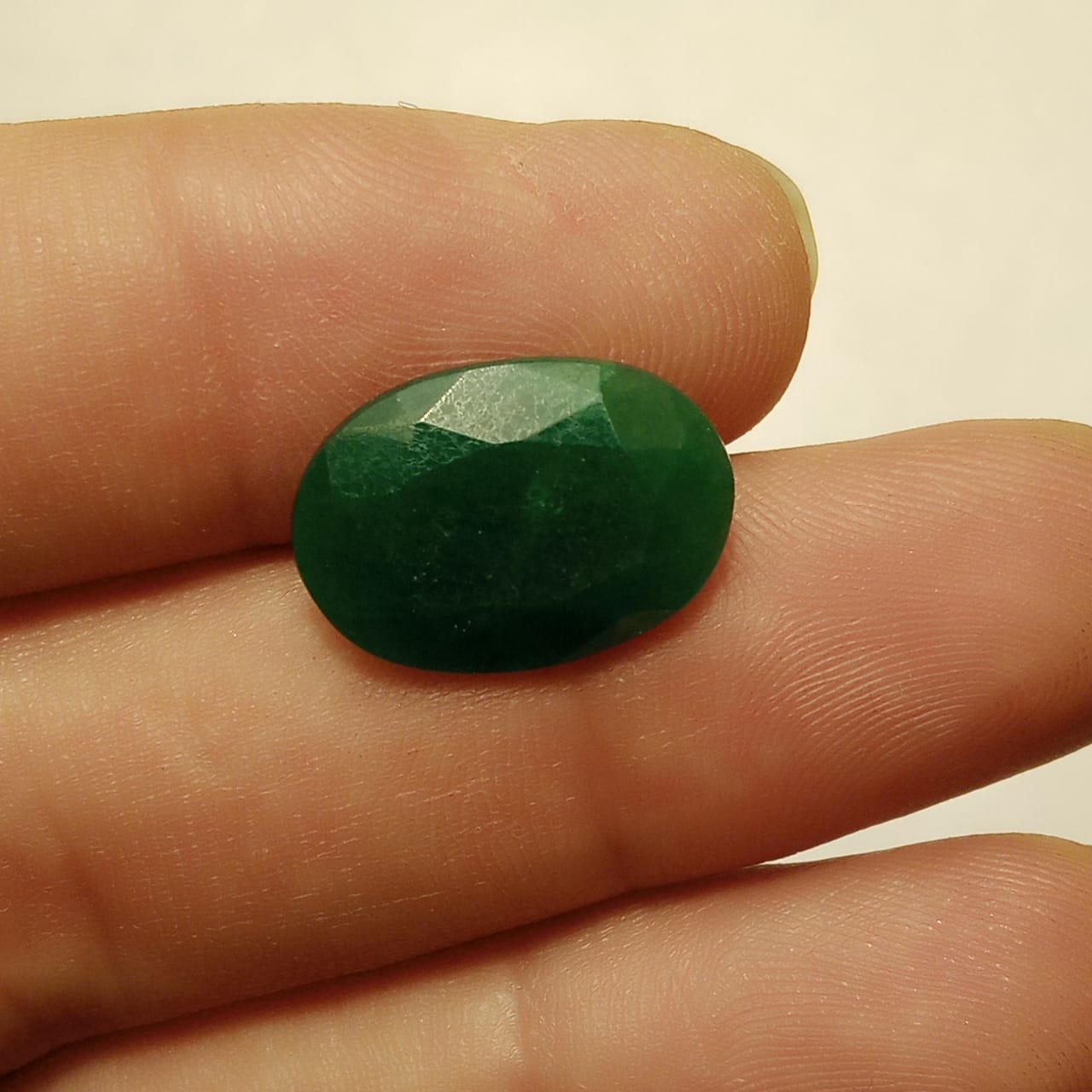 Zamrud | Step Cutting | Vitreous Dark Green color