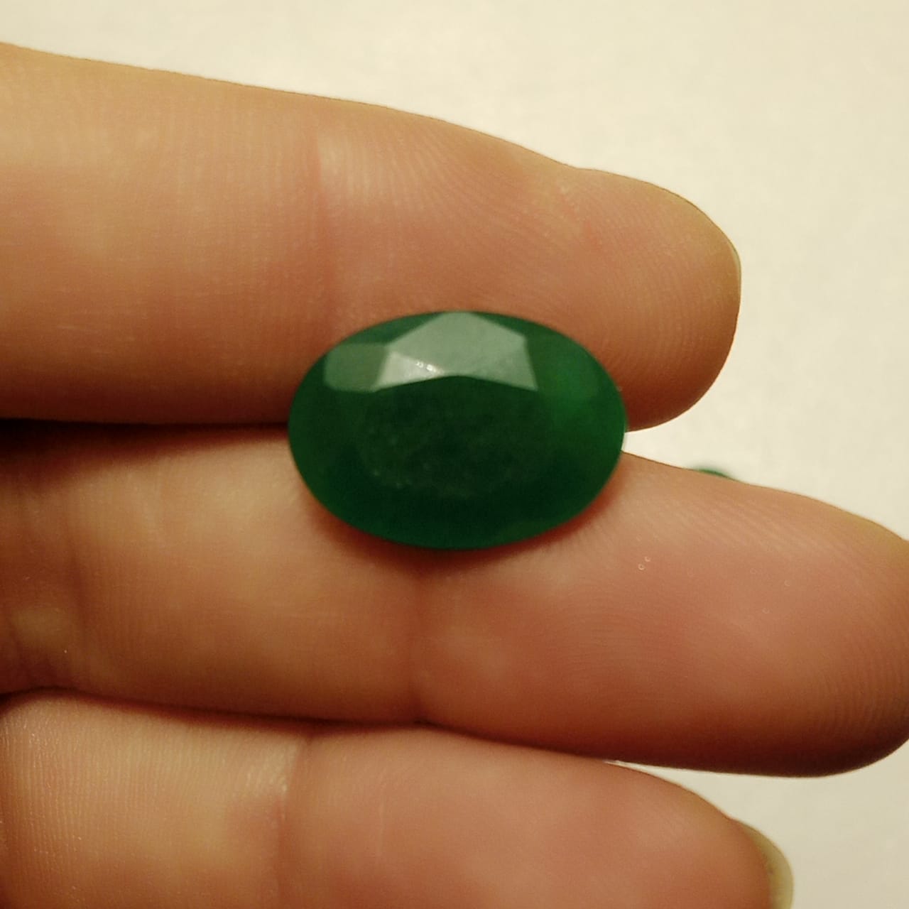 Zamrud | Step Cutting | Vitreous Dark Green color