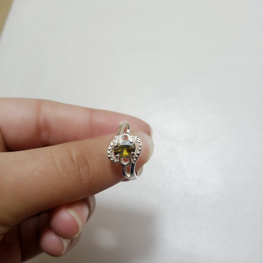 Emerald Female Ring | Step Cut Zamrud  | CODE E-14