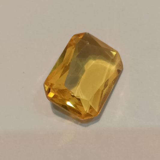 Pukhraj | Yellow Sapphire | Step Cutting